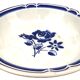 Antique Fenal Badonviller earthenware shallow dish