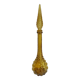 Carafe Empoli Italy Genie bottle in amber glass