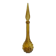 Carafe Empoli Italy Genie bottle in amber glass