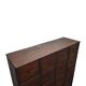 Armoire d'apothicaire hollandaise antique, vers 1900