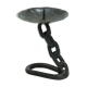 Brutalist Wrought Iron Candle Holder 1970s