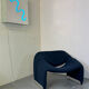 Lounge chair Pierre Paulin for Artifort, model F598 M, new and tufted.