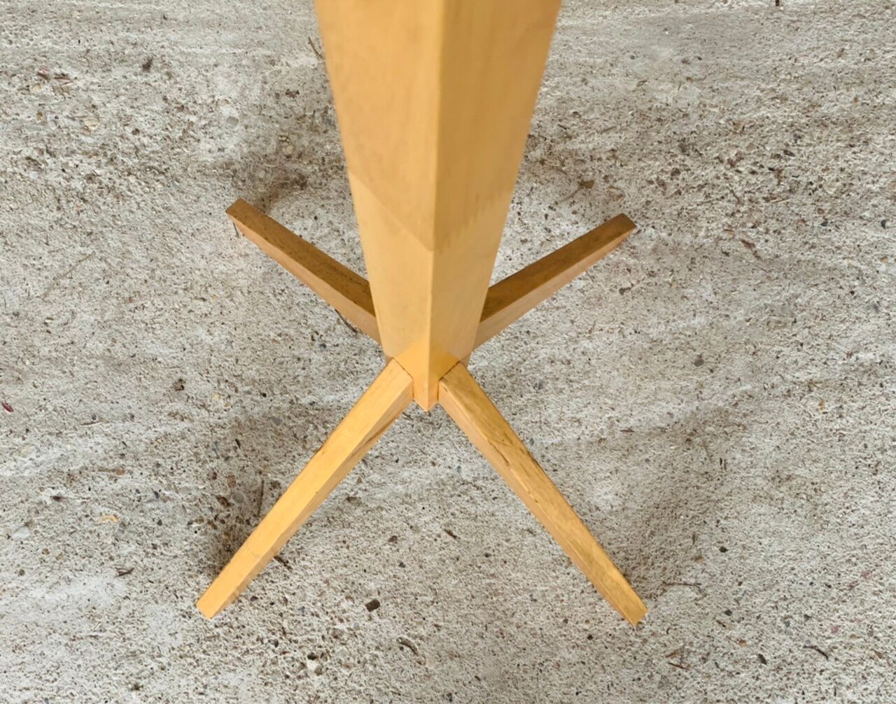 Vintage floor-standing coat rack, circa 1970s