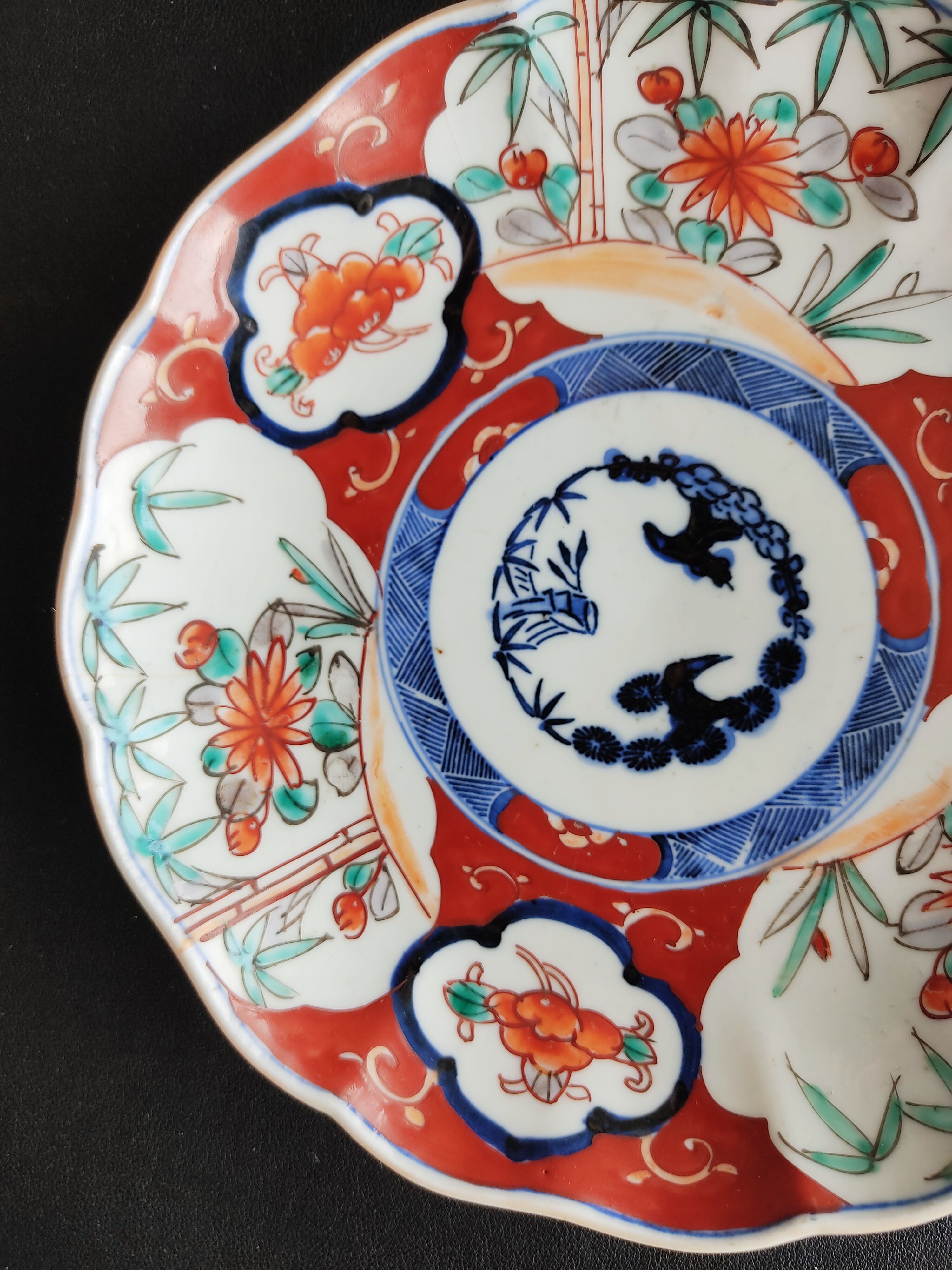 Plate imari japan meiji