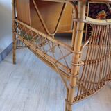 Rattan desk