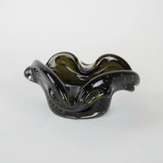 Platter, Murano glass, Italian design, 1960s, made in Italy