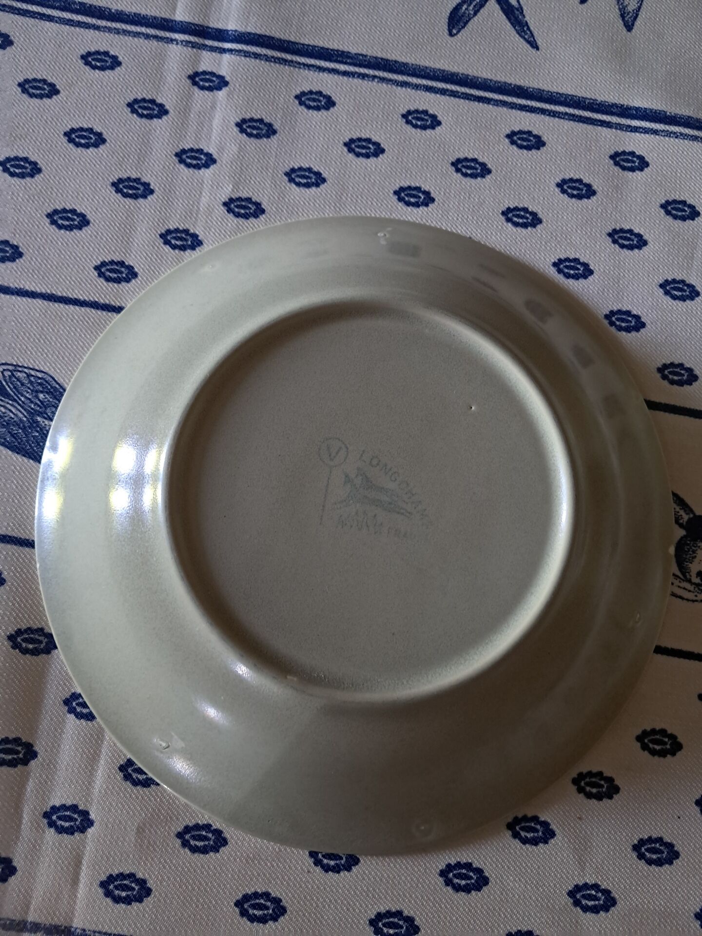 Longchamp vintage 4 deep plates