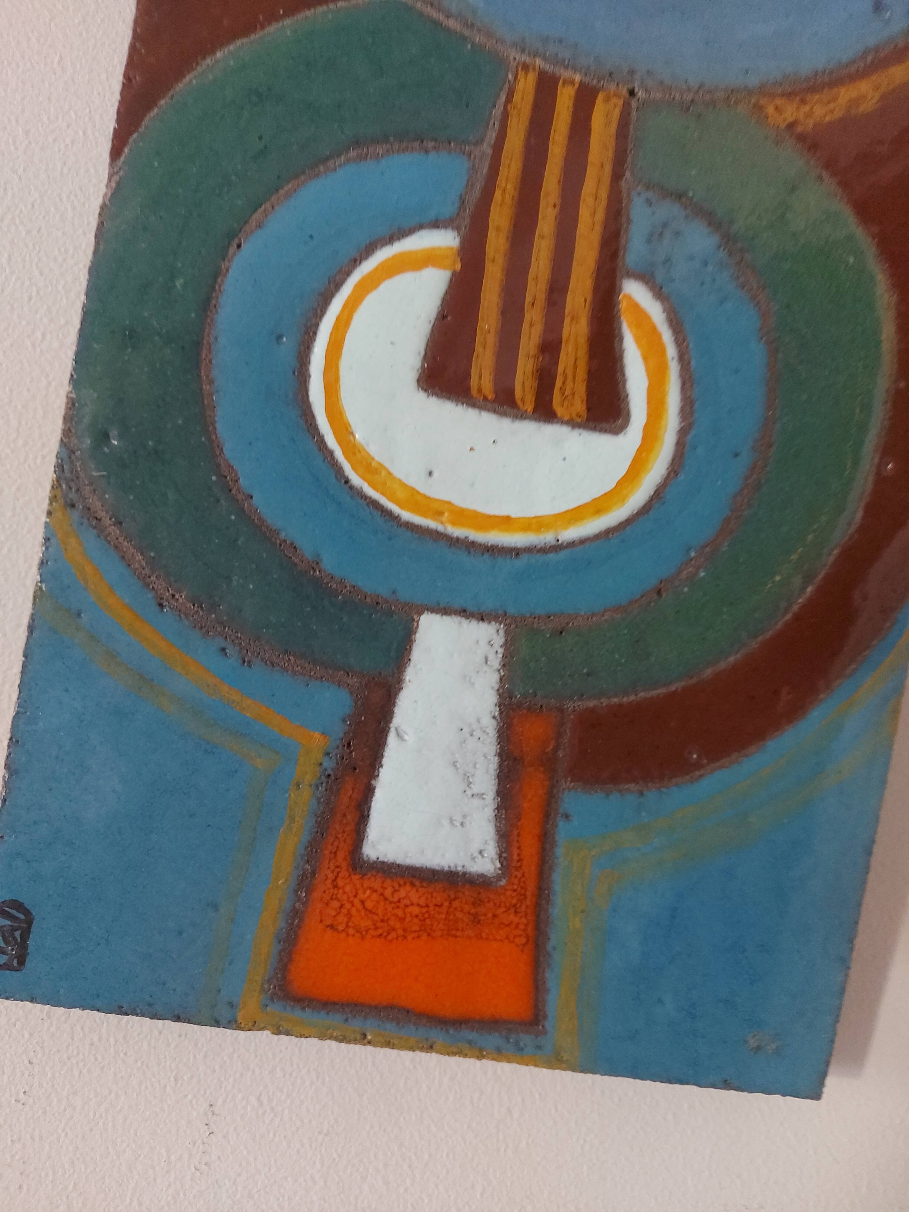 Vintage lava plate 50, 60'S
