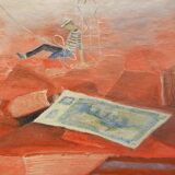 Miroslav Krofián "The Victory of Ideology" contemporary painting - czechia