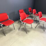 Vintage DSC 106 Side Chairs by Giancarlo Piretti for Castelli, 1970s - set
