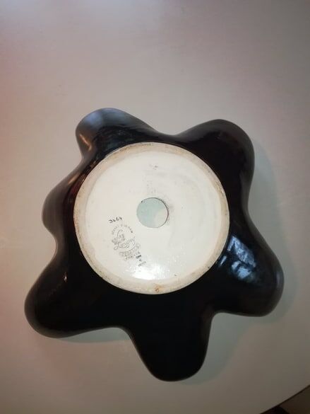 Longwy dish, collection Pigalle 1960