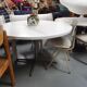 Round pastoe dining table, The Netherlands 1966