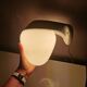 Wilhelm Wagenfeld porcelain wall lamp for Lindner Leuchten
