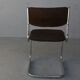 Series of 4 vintage tubular chairs 70