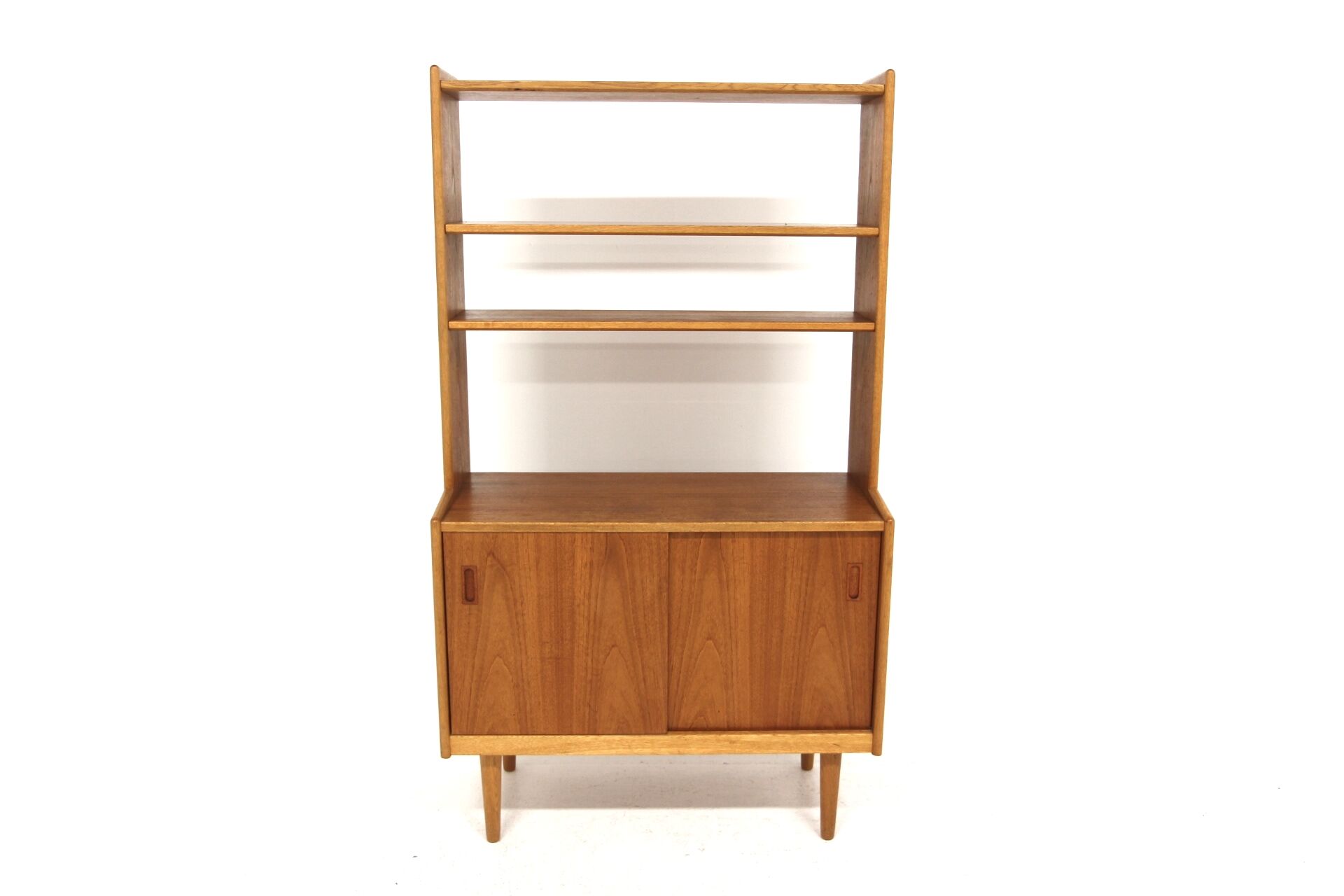 Scandinavian teak bookcase, Breo, Oderljunga, Sweden, 1960