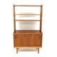 Scandinavian teak bookcase, Breo, Oderljunga, Sweden, 1960