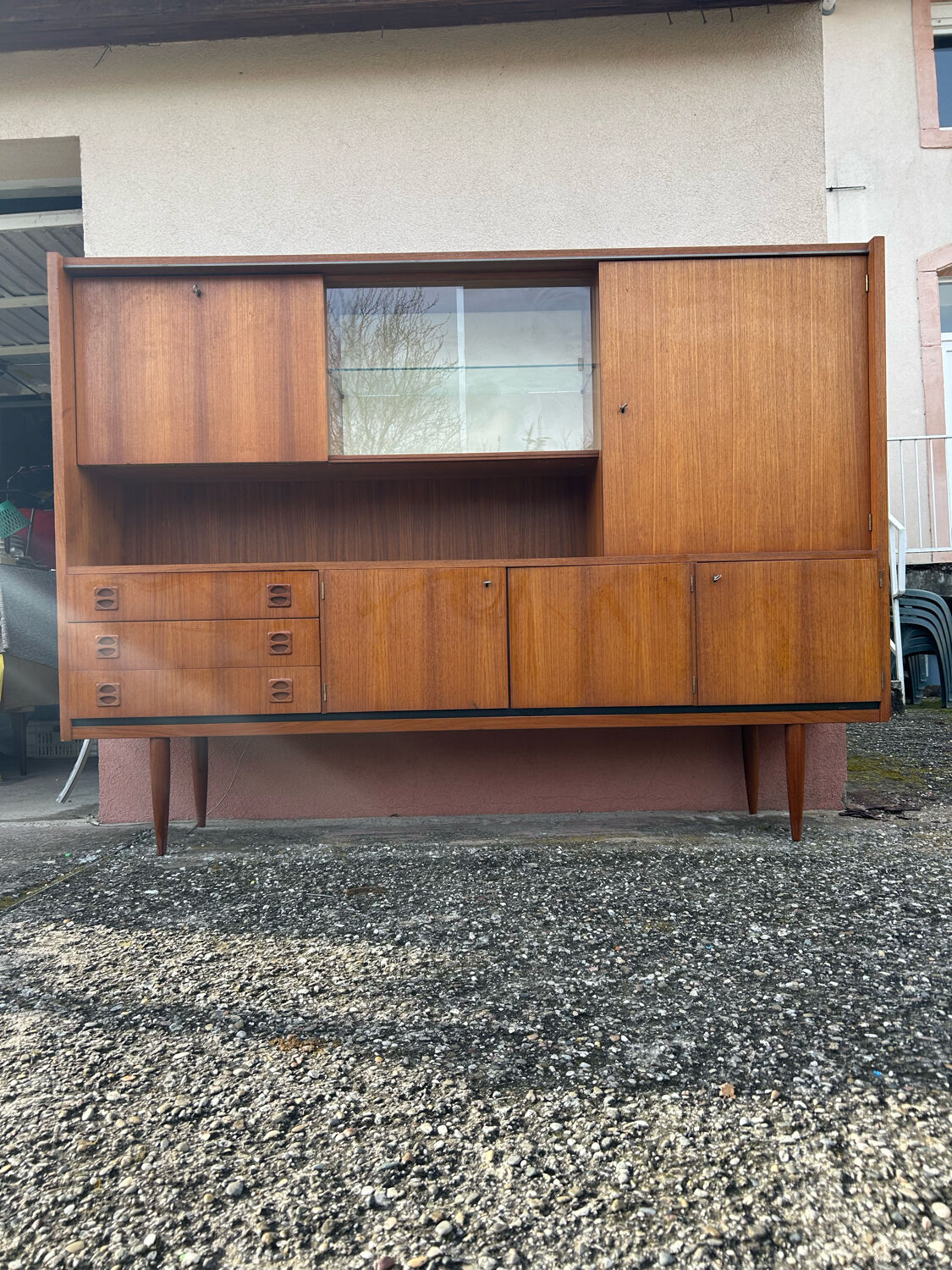 Vintage Scandinavian footwalk compass