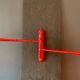 Antique wooden wall towel holder turned nineteenth