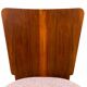 Dining table with four chairs, first half of the 20th century. After renovation.
