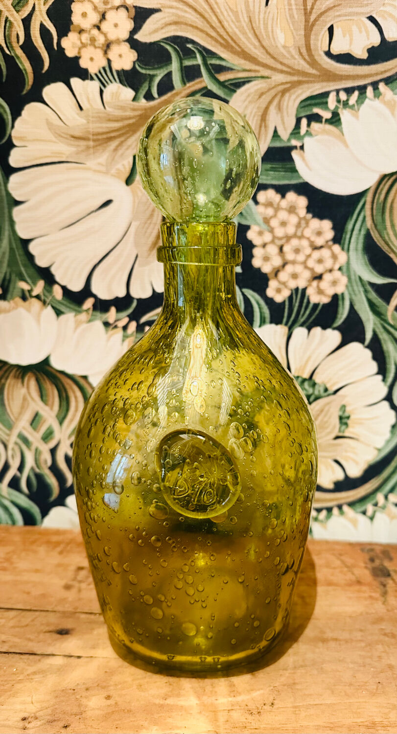 Green Biot carafe