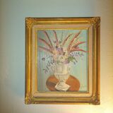 Pretty painting signed Juliette Juvin lower right