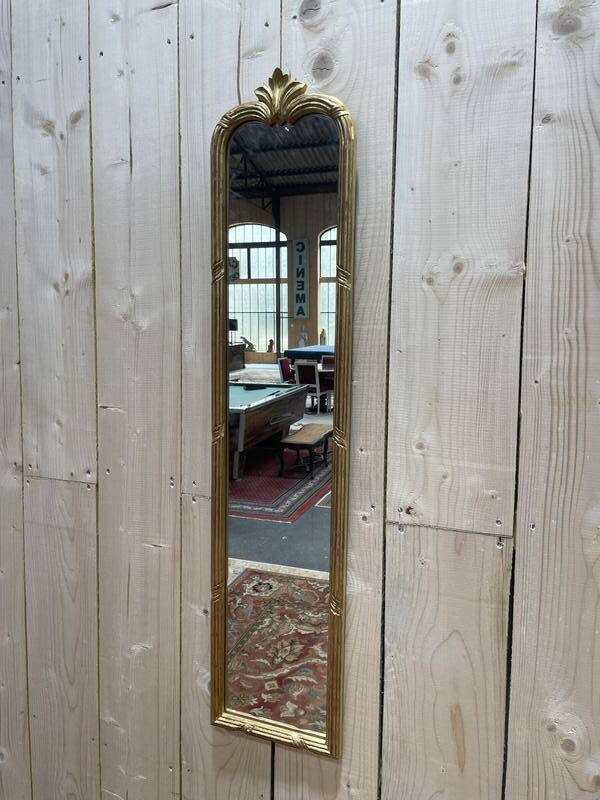 Petit miroir en bois doré de style Napoléon III