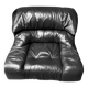 Leather armchair from the 70s