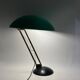 Mid-century green and brass table lamp, Italy 1960s