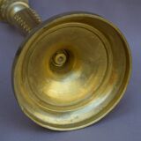 Pair of 19th century gilt bronze candlesticks