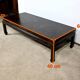 Important Asian Coffee Table, in black lacquered wood – Mid 20th century