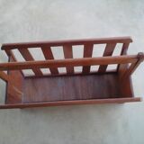 Wooden magazine holder