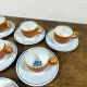 Set of 6 cups + saucers Villeroy and Boch Chekiang