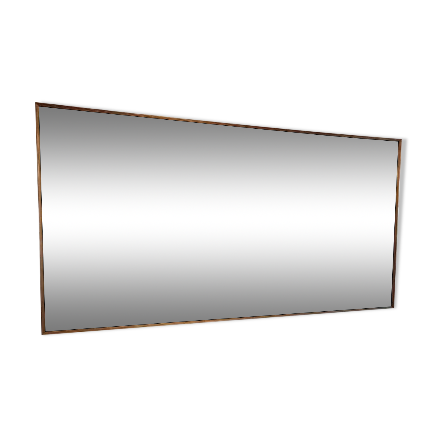 Bistro mirror - brasserie glass eglomisé, 202x102 cm