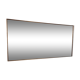 Bistro mirror - brasserie glass eglomisé, 202x102 cm