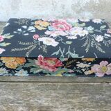 Sewing box 1930 covered floral fabric