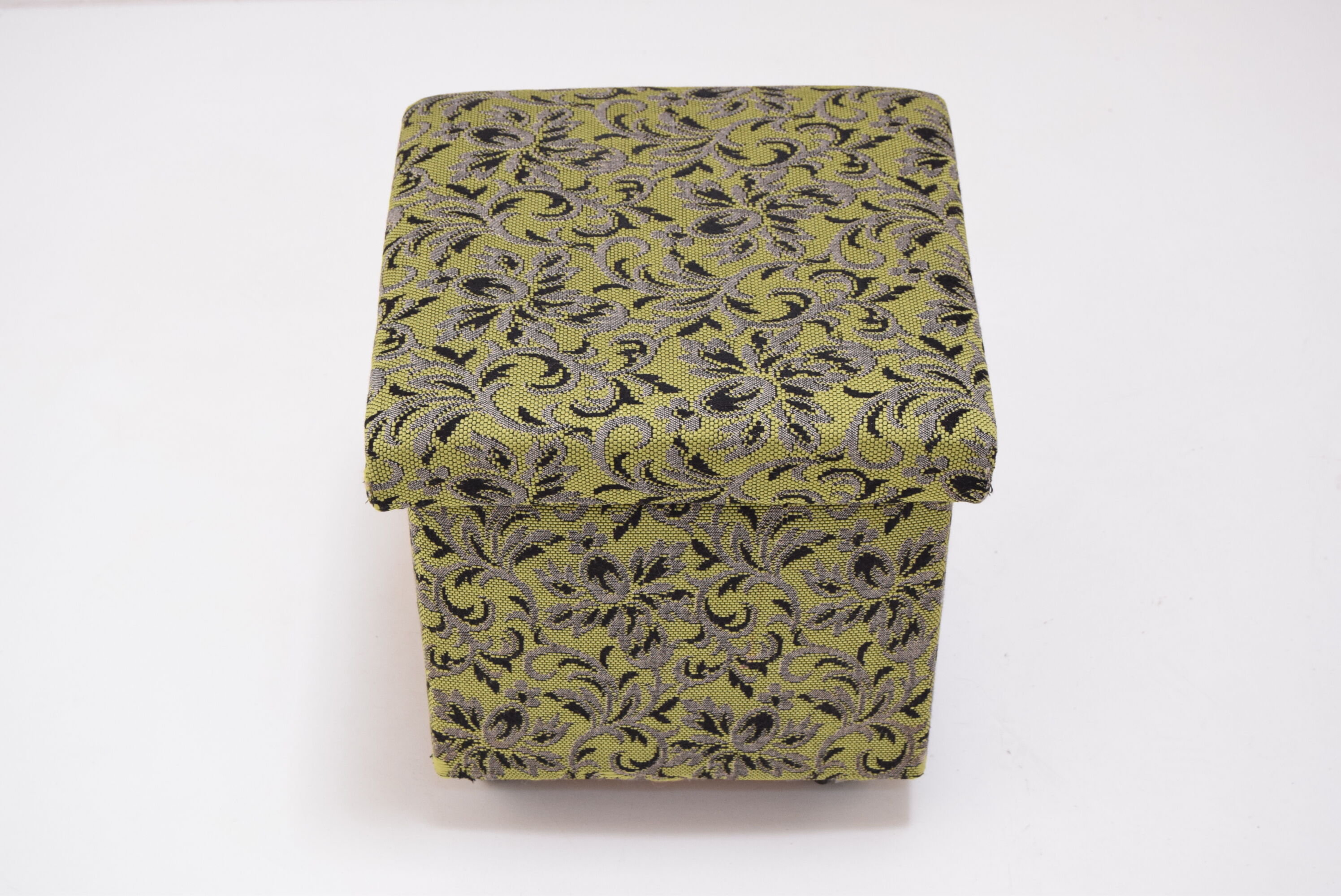 Mid-century Footstool with Wheels,1970's.