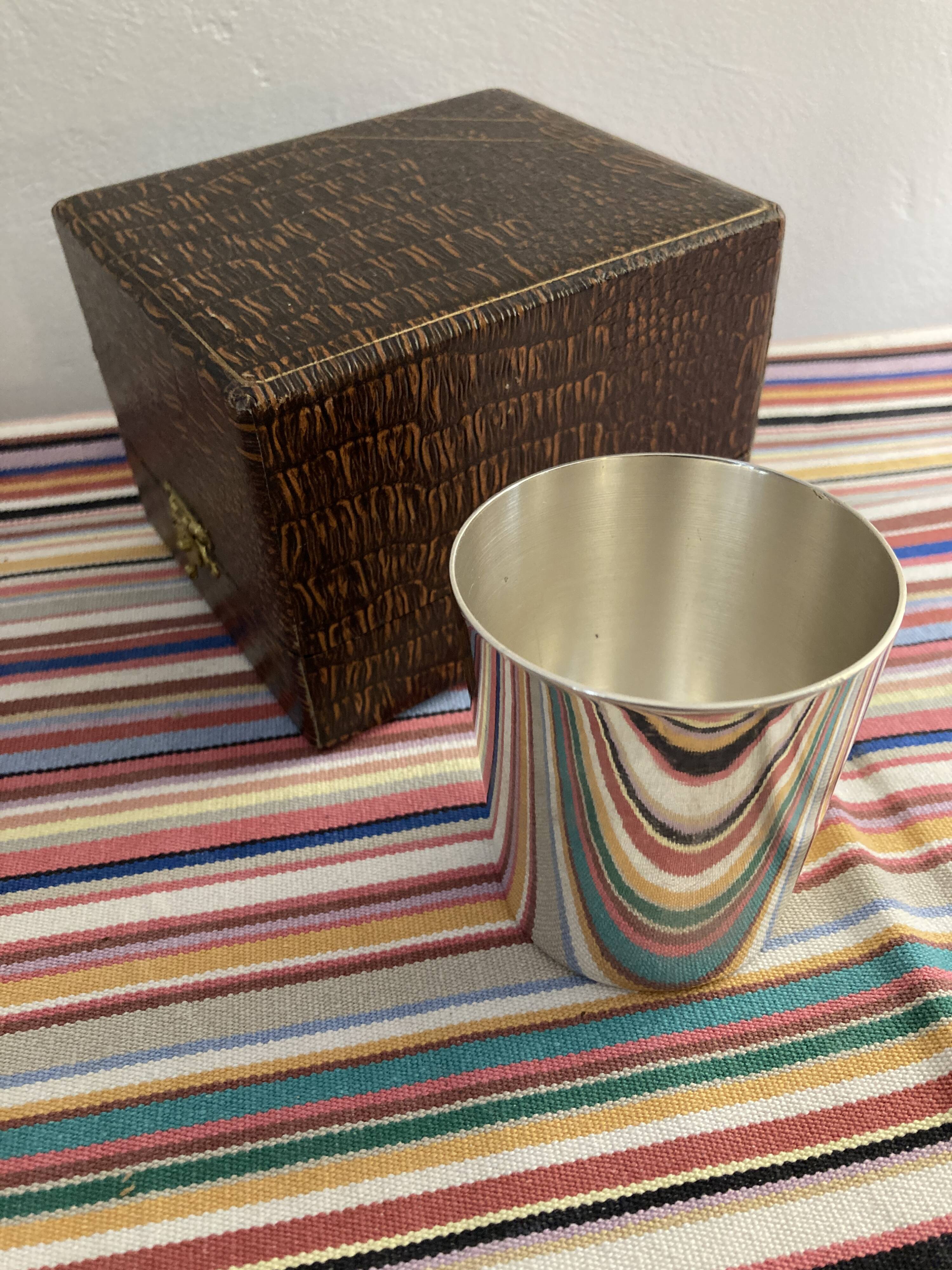 Timbale de naissance vintage - Christofle