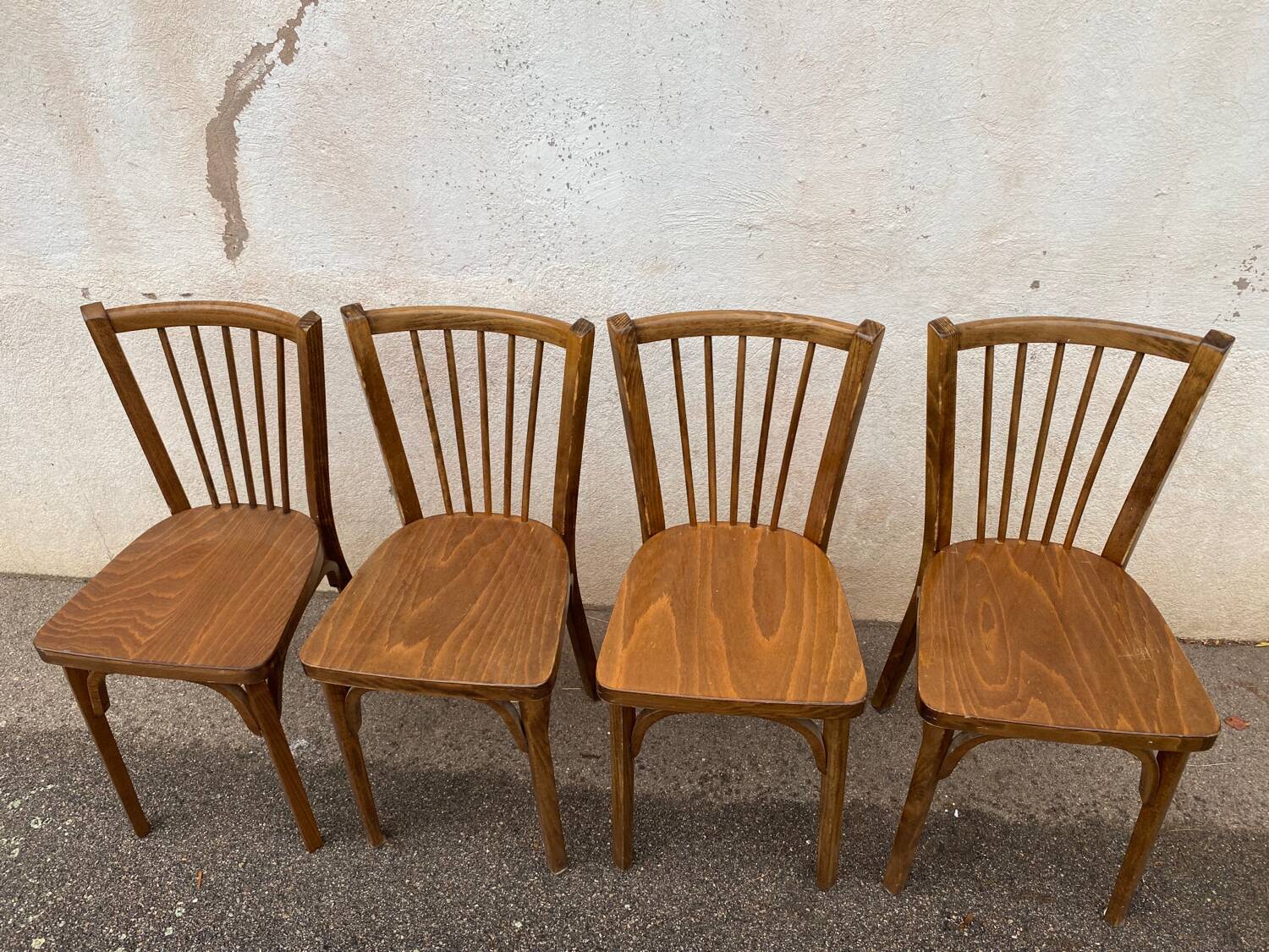 Set of 4 Baumann chairs