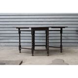 oval folding table