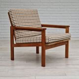 Années 1970, design danois par Illum Wikkelsø, modèle Capella pour Eliersen Møbler, bois de chêne.