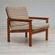 1970s, Danish design by Illum Wikkelsø, Capella model for Eliersen Møbler, oak wood.