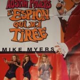 Austin powers 160 x 120 original folded poster