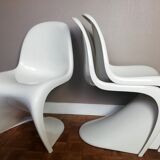3 S chairs by Verner Panton for Hermann Miller 1977