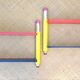 Small wall shelf for pencils Pierre Sala Clairefontaine collection 1980