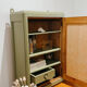 Armoire à pharmacie vert olive