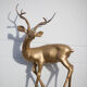 Cerf laiton vintage xxl