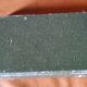 Box of 12 table knives goldsmith Apple handle horn and silver metal
