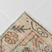 4x8 Mustard Yellow Wool Turkish Rug, Handmade Rug, 125x230Cm