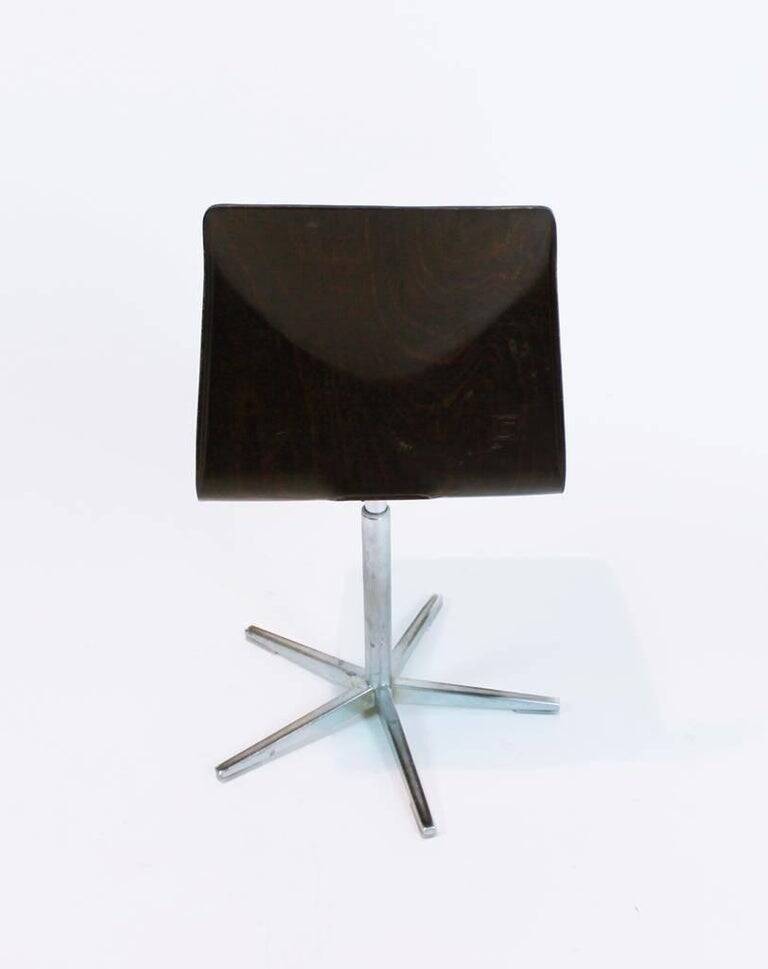 Midcentury Swiss Swivel Chair from Embru, 1960s