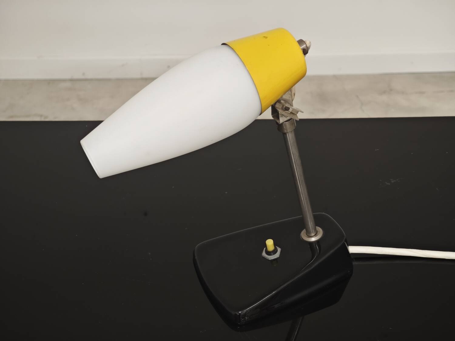 Ceramic table lamp by Jaroslav Anyz for Kamenicky Senov 1956